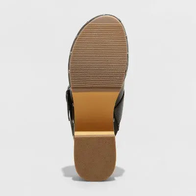 Open Box - Women's Faye Clog Heels - Universal Thread Universal Thread