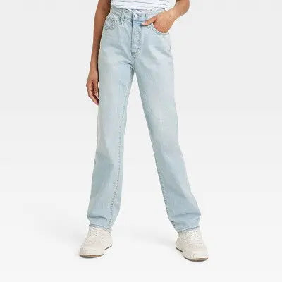 Open Box - Women's High-Rise 90's Straight Cargo Jeans - Universal Thread Universal Thread