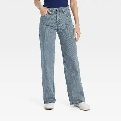 Open Box - Women's High-Rise Wide Leg Jeans - Universal Thread Universal ThreadBullseye Deals