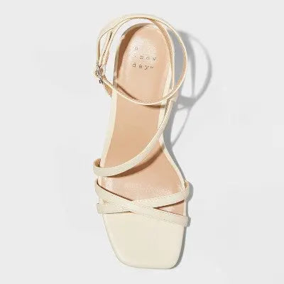 Open Box - Women's Irena Strappy Heels - A New Day A New Day