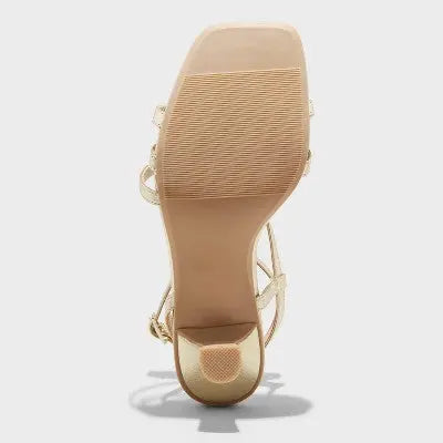 Open Box - Women's Irena Strappy Heels - A New Day A New Day