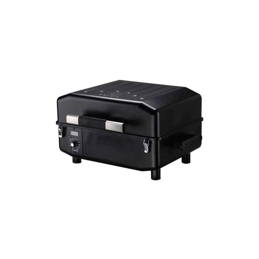 Open Box - Z Grills ZPG-200A Outdoor Portable Pellet Grill - Black Z Grills
