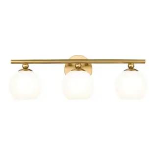 Open Box - Z-Lite 1100-3V-MGLD - Bathroom Fixtures Indoor Lighting Z-LiteBullseye Deals