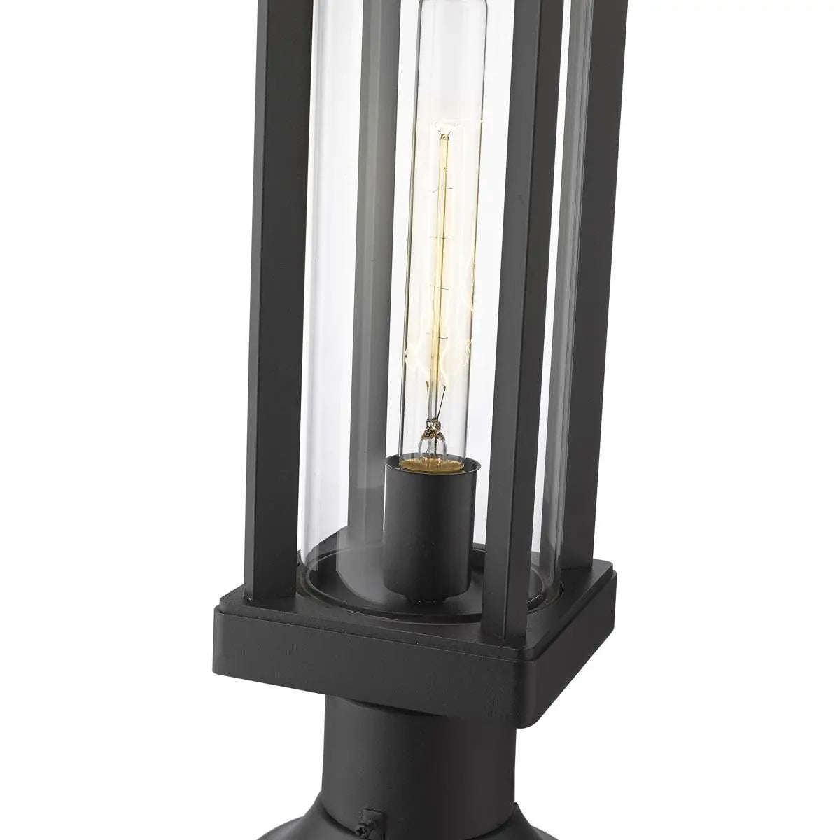 Open Box - Z-Lite 586PHMR-553PM-BK - Post Lights Outdoor Lighting Z-LiteBullseye Deals