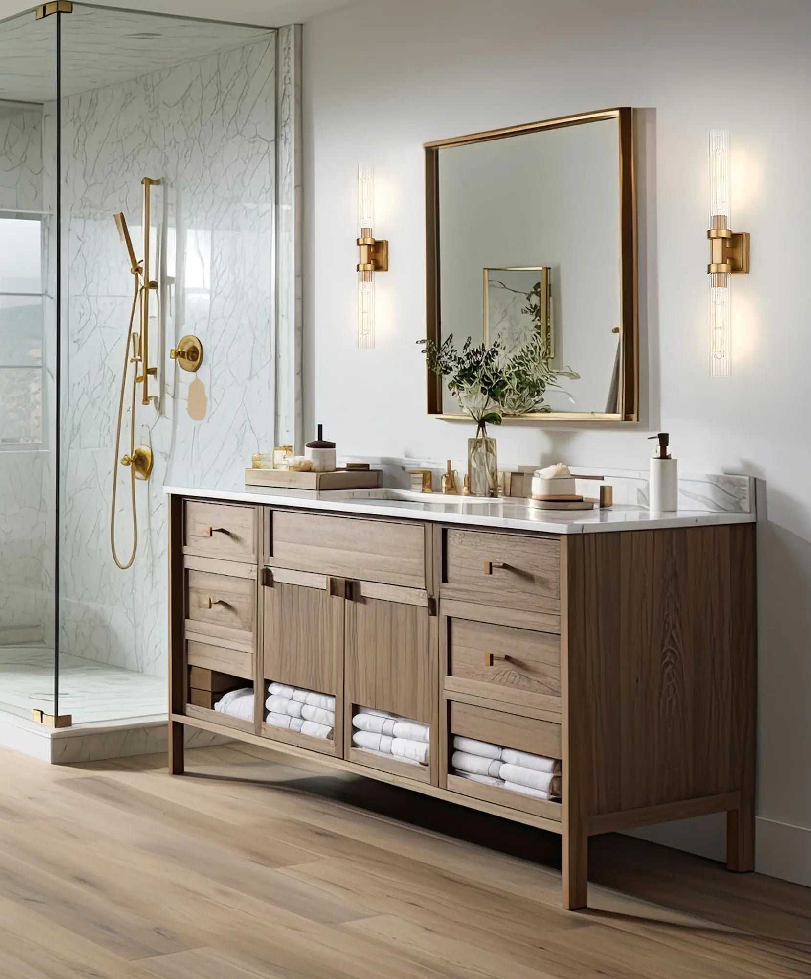 Open Box - Z-Lite 740-2W-BRZ - Bathroom Fixtures Indoor Lighting Z-LiteBullseye Deals