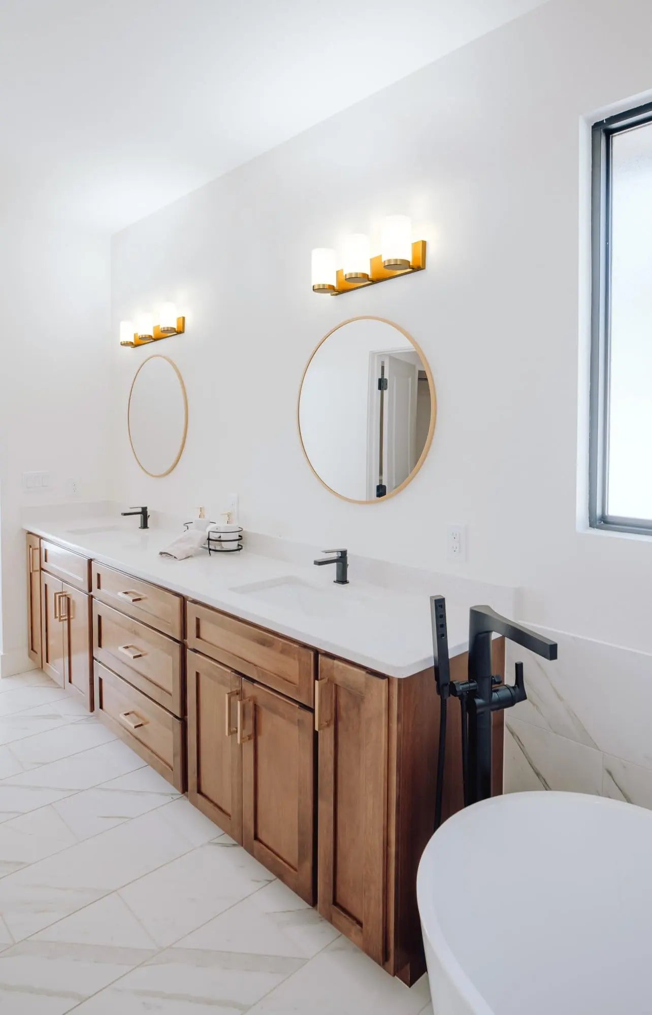 Open Box - Z-Lite 746-3V-MB - Bathroom Fixtures Indoor Lighting Z-LiteBullseye Deals