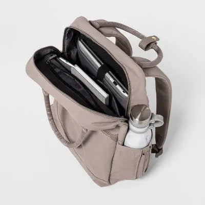 Open Story Women's Tote-Style Commuter Backpack Fits 15