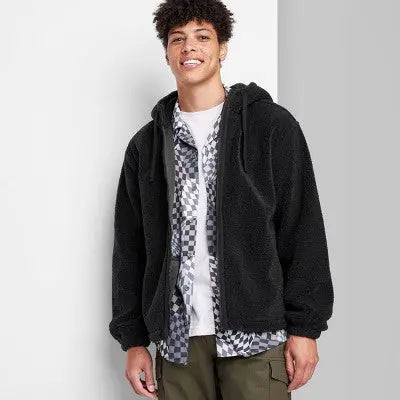 Original Use Men's Full Length Zipper Hooded Sweatshirts Heavyweight Original UseBullseye Deals