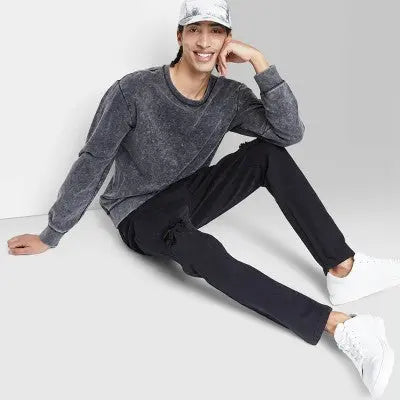 Original Use Men's Regular Tapered Leg Slim Fit Ankle Casual Jeans Heavyweight Original UseBullseye Deals