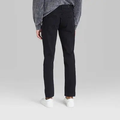 Original Use Men's Regular Tapered Leg Slim Fit Ankle Casual Jeans Heavyweight Original UseBullseye Deals