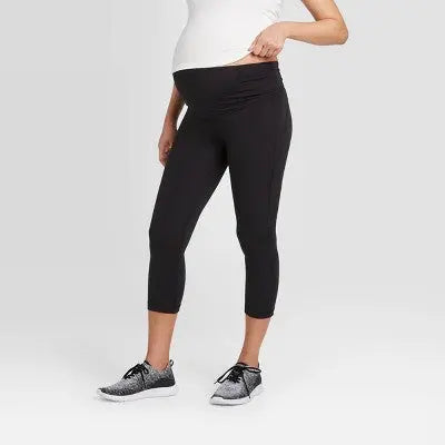 Over Belly Active Capri Maternity Pants - Isabel Maternity by Ingrid & Isabel Isabel Maternity by Ingrid & IsabelBullseye Deals