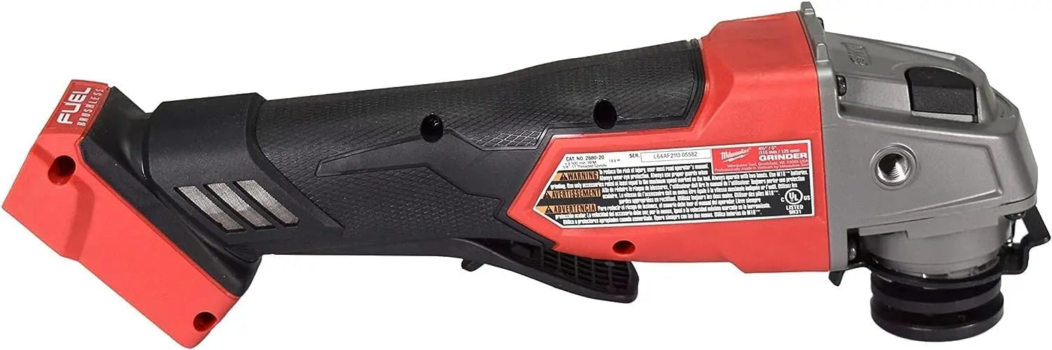 Open Box - Milwaukee M18 FUEL 18-Volt Lithium-Ion Brushless Cordless 4-1/2 in./5 in. Grinder w/Paddle Switch (Tool-Only) MilwaukeeBullseye Deals
