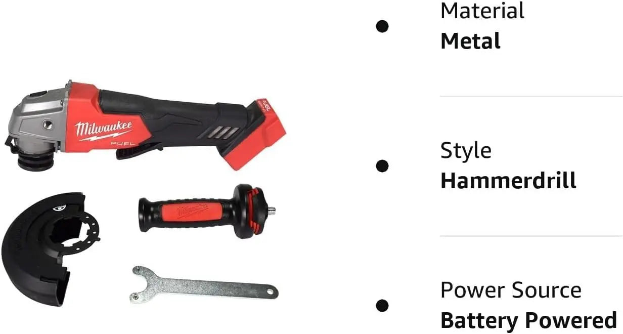 Open Box - Milwaukee M18 FUEL 18-Volt Lithium-Ion Brushless Cordless 4-1/2 in./5 in. Grinder w/Paddle Switch (Tool-Only) MilwaukeeBullseye Deals