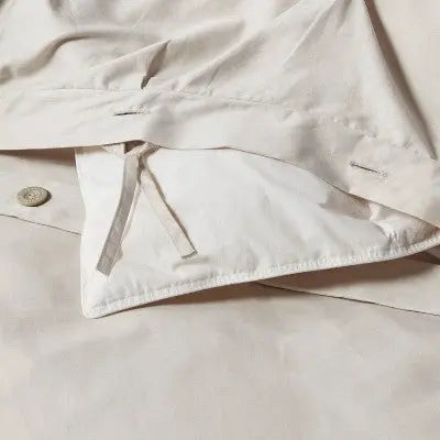 Pinch Pleat Duvet Cover & Sham Set Creamy - Threshold™ ThresholdBullseye Deals