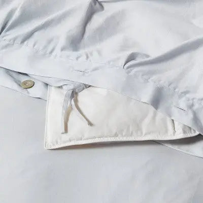 Pinch Pleat Duvet Cover & Sham Set Creamy - Threshold™ ThresholdBullseye Deals