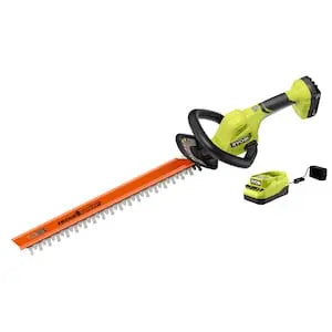 RYOBI 18V ONE+ Cordless Battery 22-inch Hedge Trimmer with 2.0 Ah Battery and Charger - Secondipity