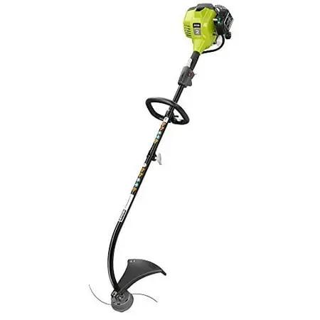 RYOBI 25cc 2-Cycle Attachment Capable Full Crank Curved Shaft Gas String Trimmer RYOBIBullseye Deals