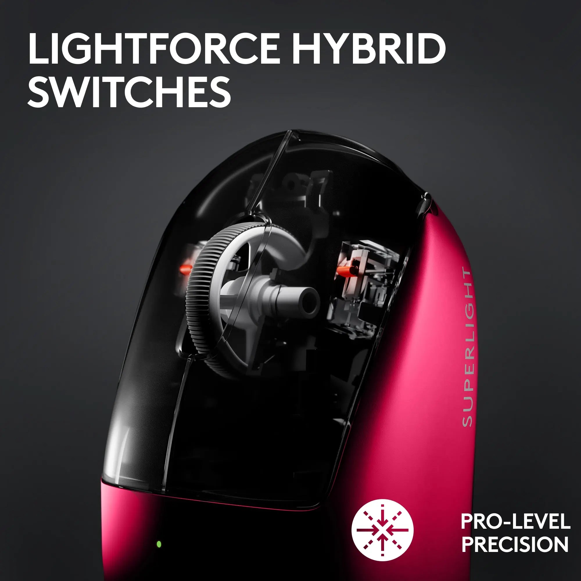 Refurbished - Logitech - G PRO X SUPERLIGHT 2 LIGHTSPEED Wireless Gaming Mouse - 910-006795 LogitechBullseye Deals