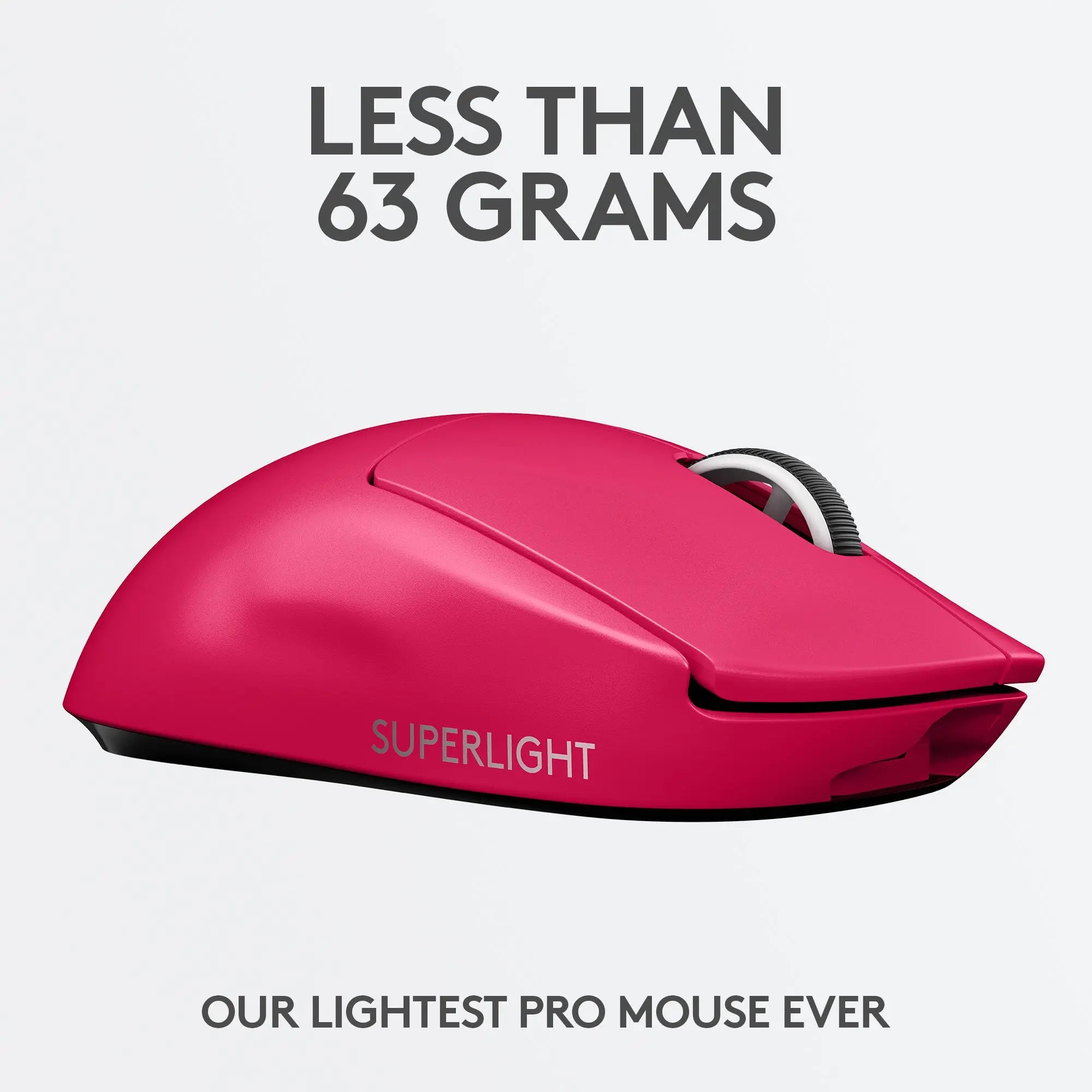 Refurbished - Logitech G PRO X SUPERLIGHT Wireless Gaming Mouse - Magenta - 910-005954 LogitechBullseye Deals