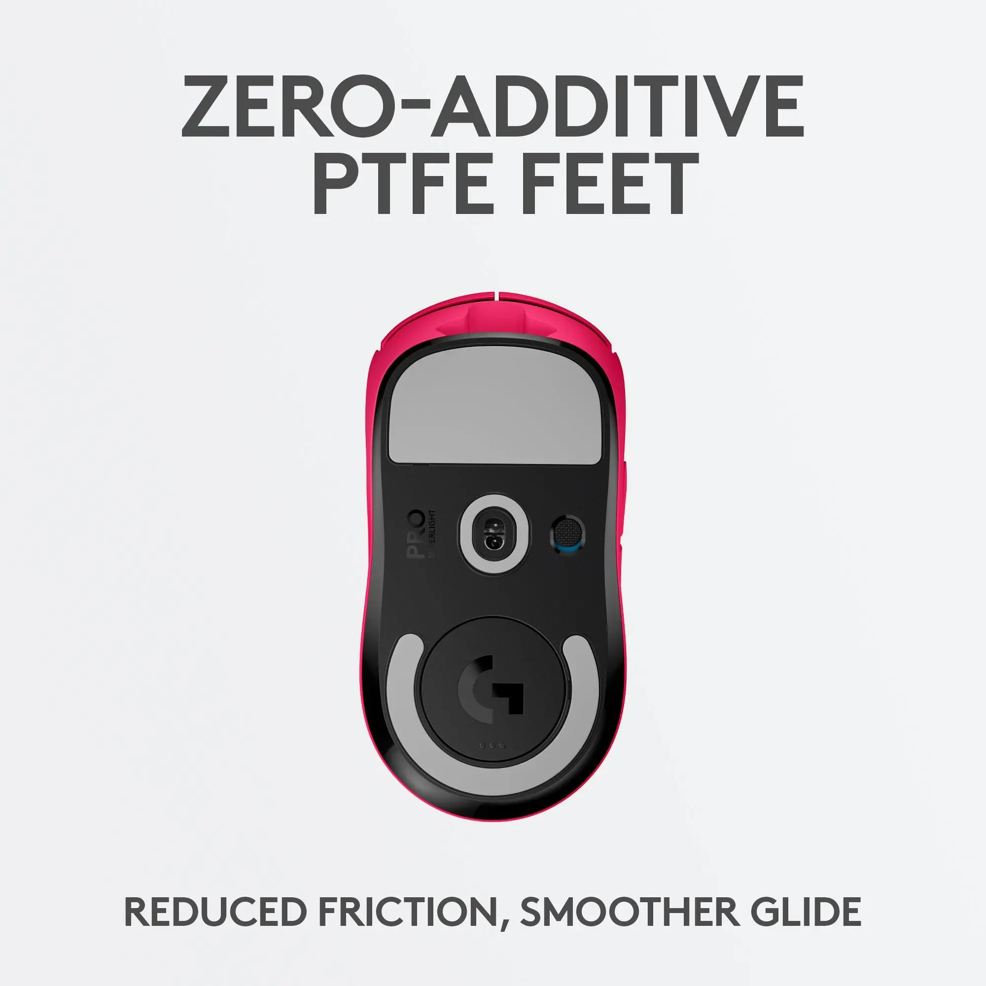 Refurbished - Logitech G PRO X SUPERLIGHT Wireless Gaming Mouse - Magenta - 910-005954 LogitechBullseye Deals