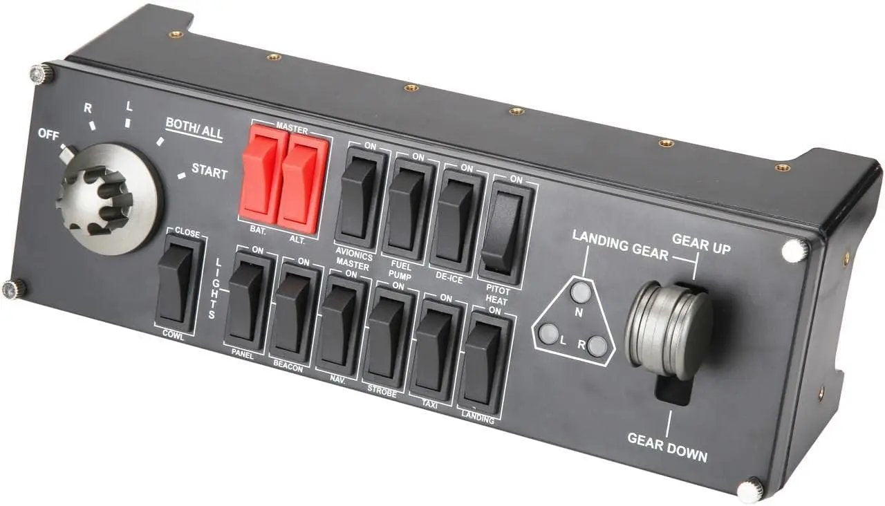 Refurbished - Logitech G Saitek Pro Flight Switch Panel - 945-000030 LogitechBullseye Deals
