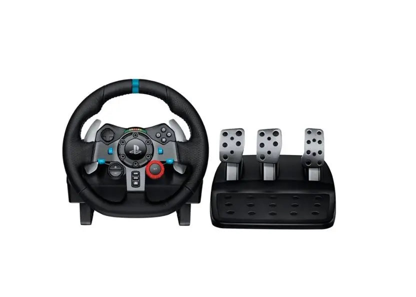 Refurbished - Logitech - G29 Driving Force Racing Wheel and Floor Pedals for PS5, PS4, PC, Mac - Black LogitechBullseye Deals
