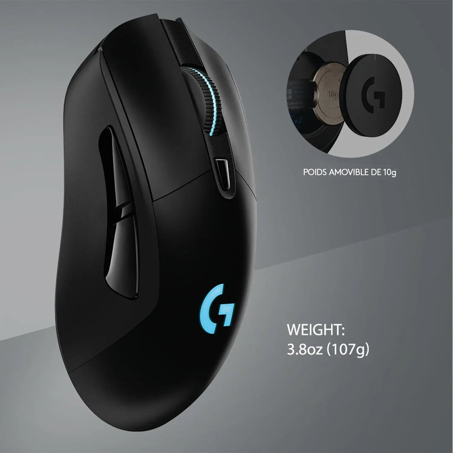 Refurbished - Logitech G703 Lightspeed Wireless Gaming Mouse W/Hero 25K Sensor LogitechBullseye Deals