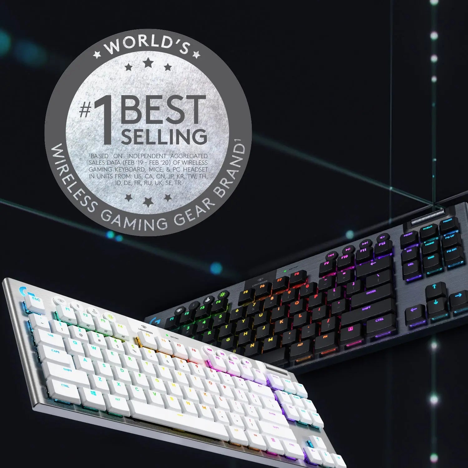 Refurbished - Logitech - G915 LIGHTSPEED TKL Wireless Mechanical GL Linear Switch Gaming Keyboard LogitechBullseye Deals