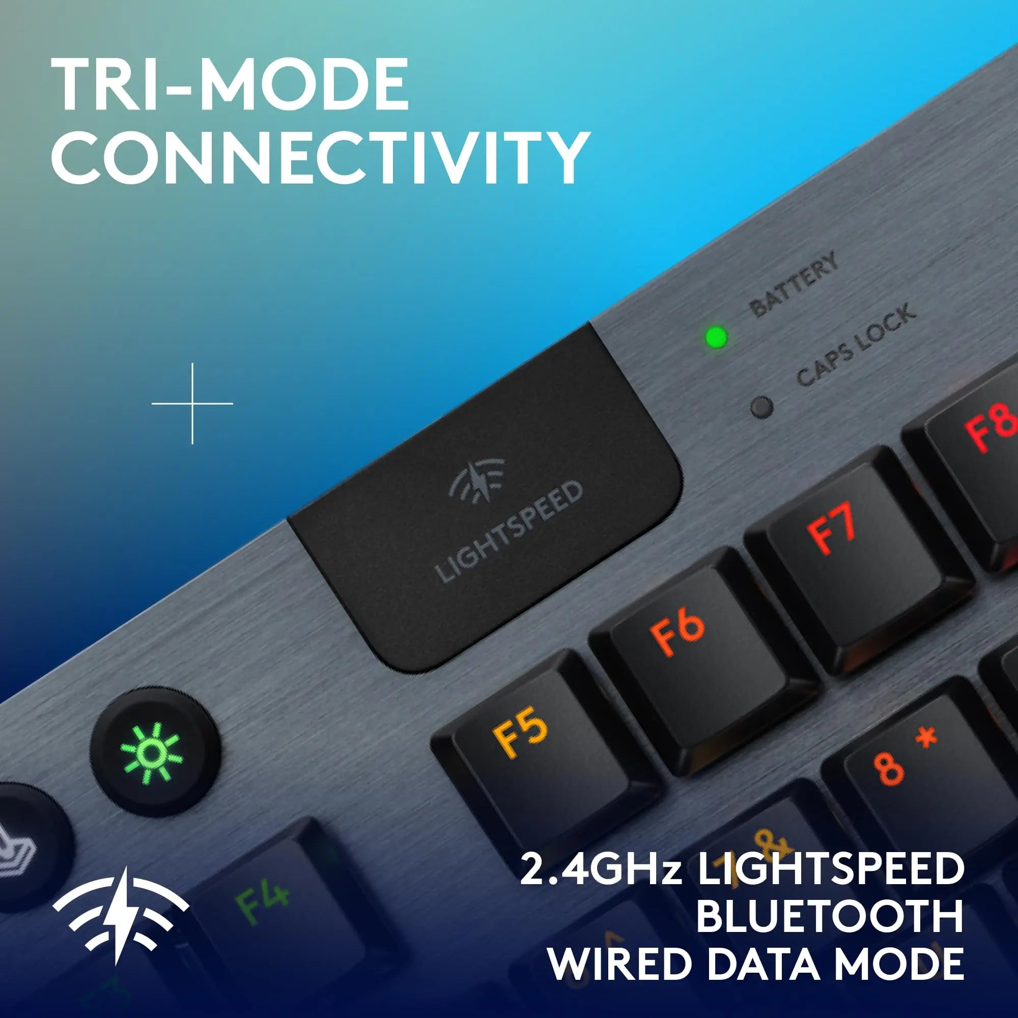 Refurbished - Logitech G915 X LIGHTSPEED TKL Mechanical GL Blue Gaming Keyboard - 920-012753 LogitechBullseye Deals