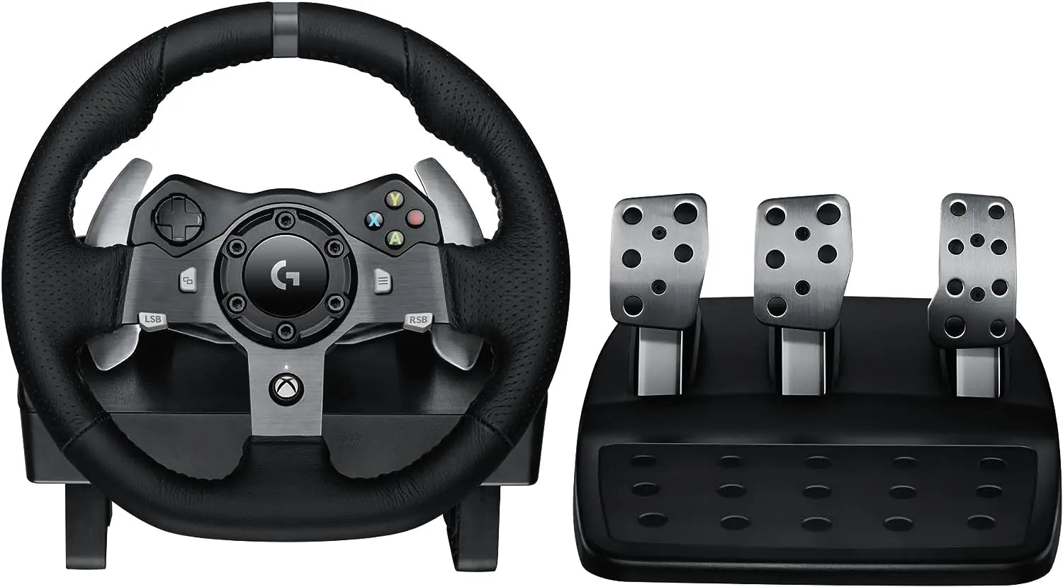 Refurbished - Logitech G920 Driving Force Racing Wheel for Xbox One and PC (941-000121) LogitechBullseye Deals
