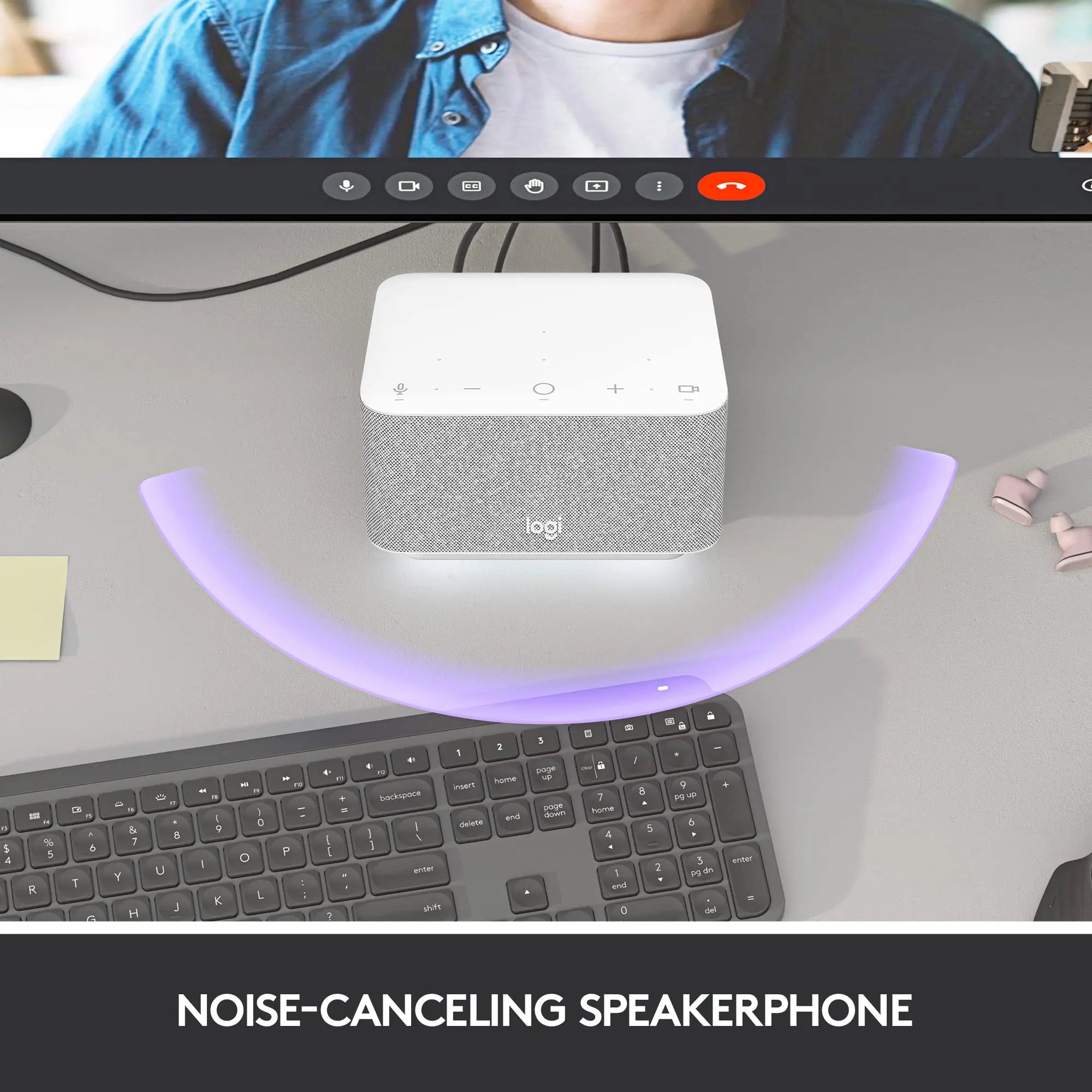 Refurbished - Logitech - Logi Dock, All-in-One USB C Laptop Docking Station LogitechBullseye Deals