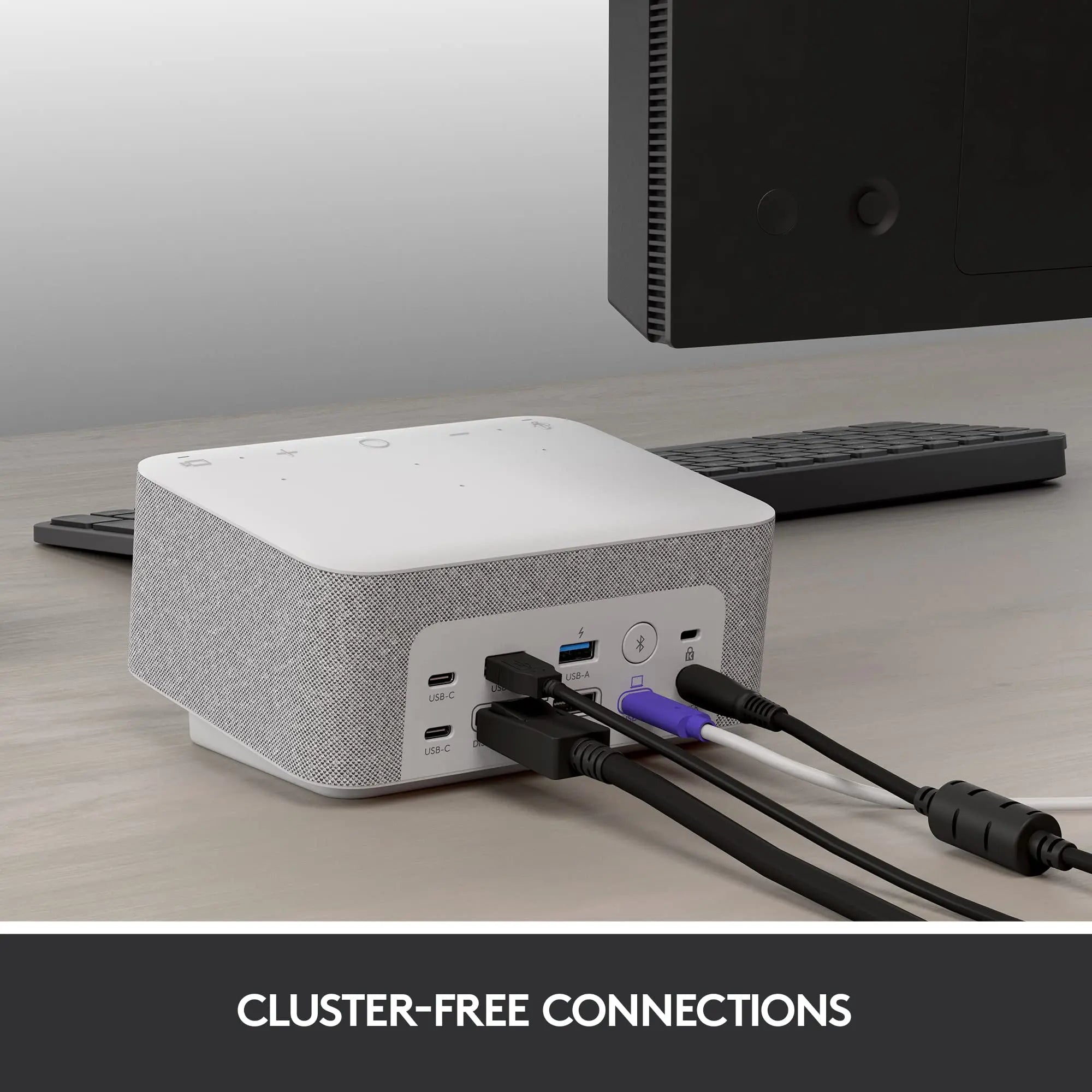 Refurbished - Logitech - Logi Dock, All-in-One USB C Laptop Docking Station LogitechBullseye Deals