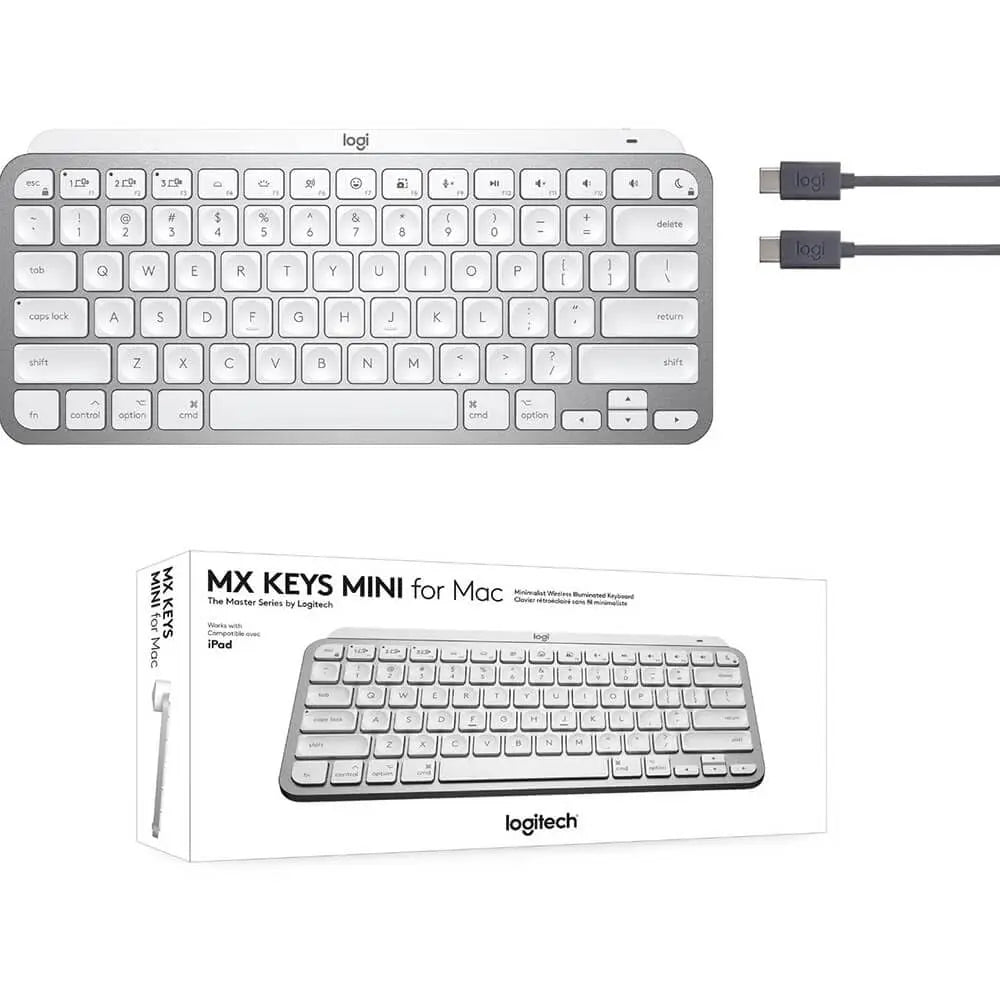 Refurbished - Logitech MX Keys Mini TKL Bluetooth Scissor Mini MX Keys Keyboard - 920-010389 LogitechBullseye Deals