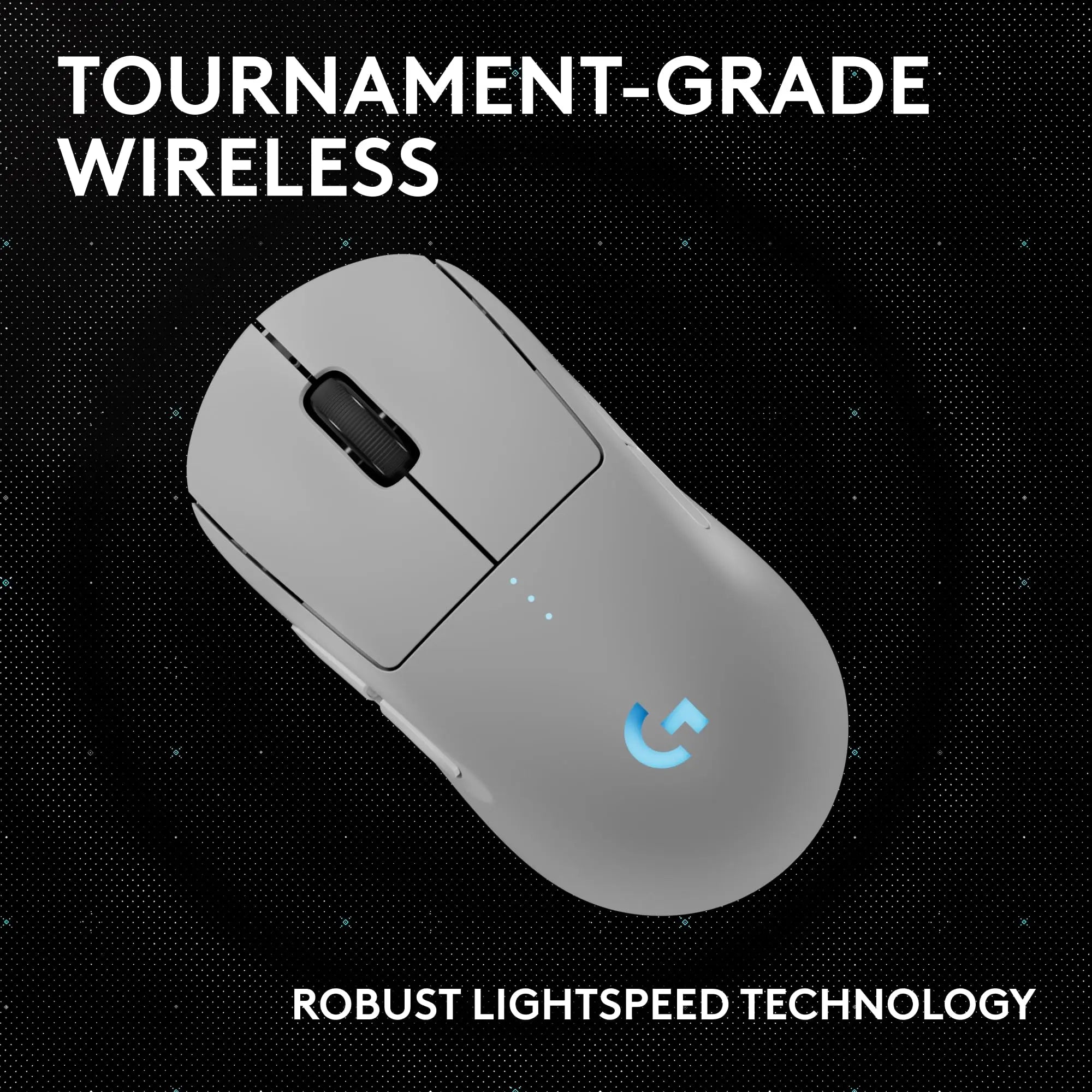 Refurbished - Logitech - PRO 2 LIGHTSPEED Optical HERO 44K DPI Gaming Mouse - 910-007290 LogitechBullseye Deals