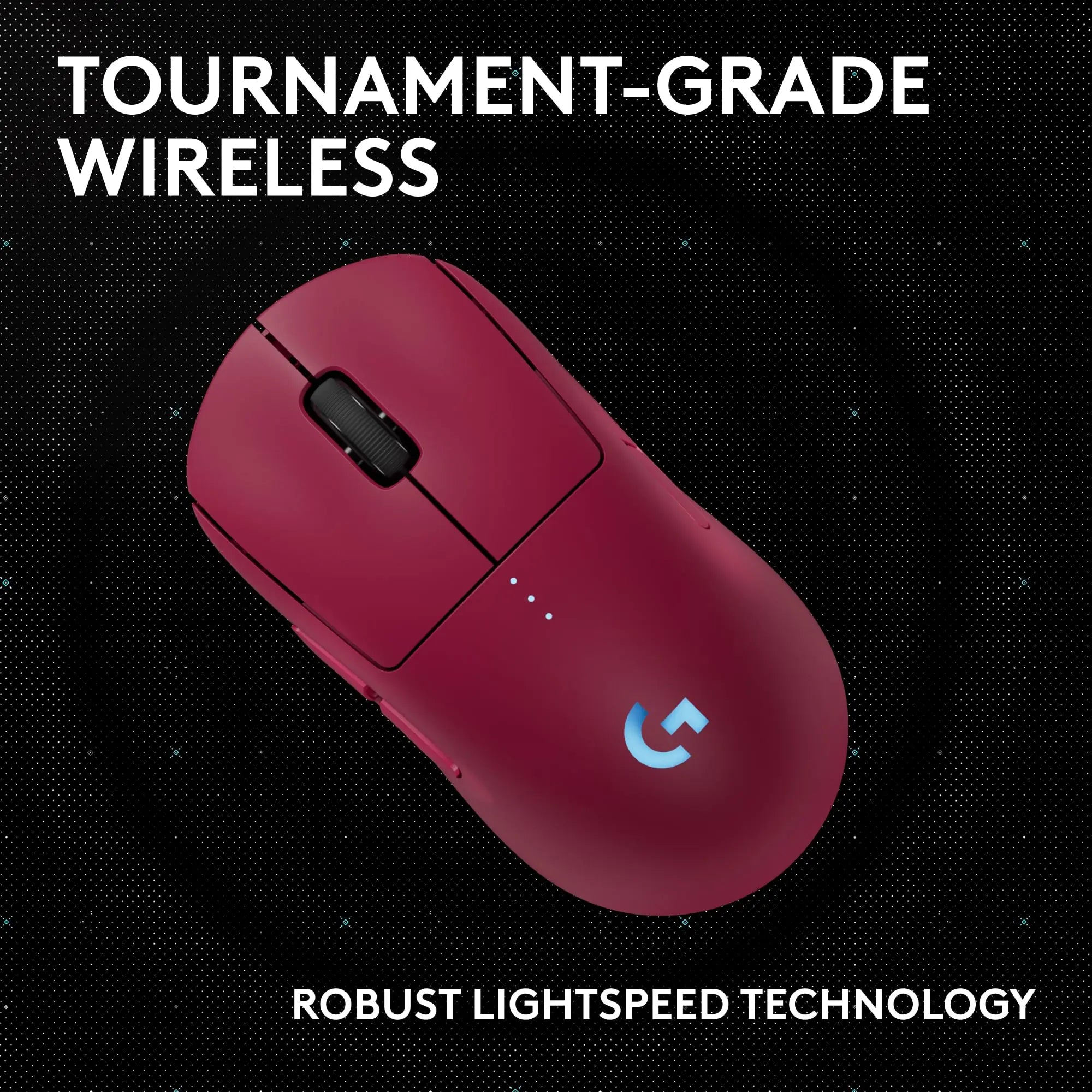 Refurbished - Logitech PRO 2 LIGHTSPEED Optical HERO 44K DPI Gaming Mouse - 910-007291 LogitechBullseye Deals