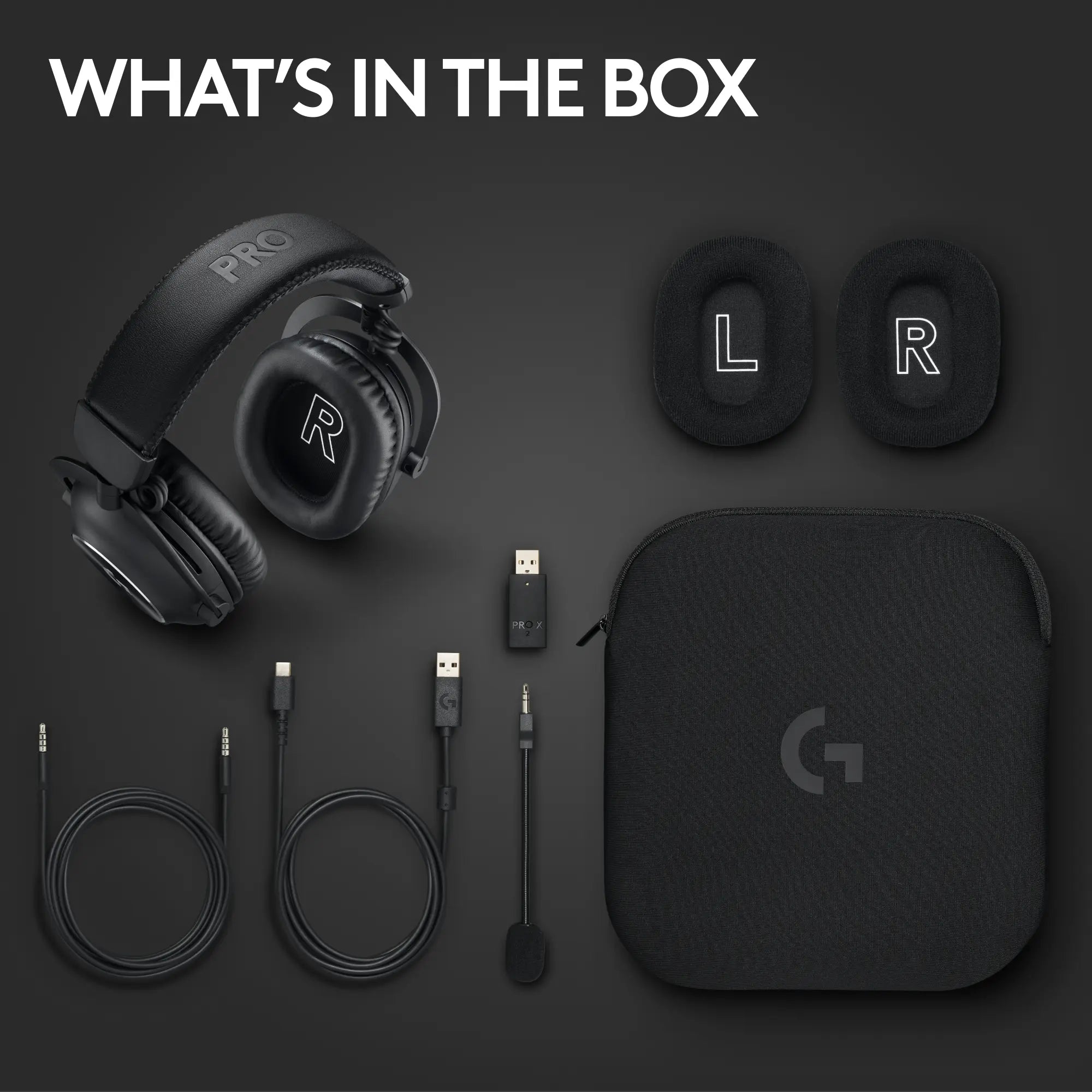 Refurbished - Logitech - PRO X 2 LIGHTSPEED Wireless Gaming Headset for PC, PS5, PS4, Nintendo Switch - Black LogitechBullseye Deals