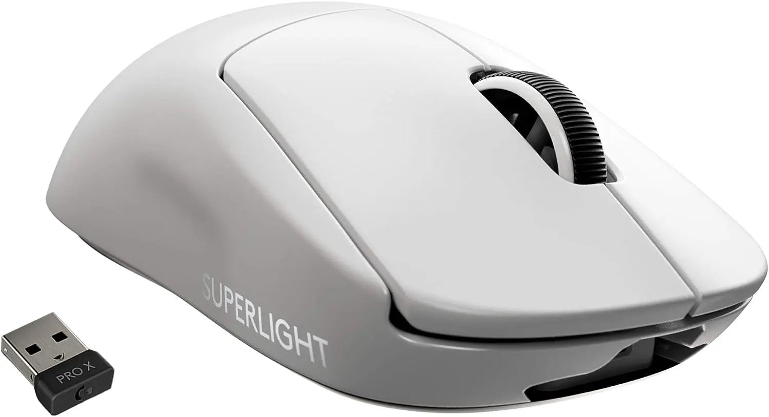 Refurbished - Logitech - PRO X SUPERLIGHT Lightweight Wireless Optical Gaming Mouse with HERO 25K Sensor - White LogitechBullseye Deals