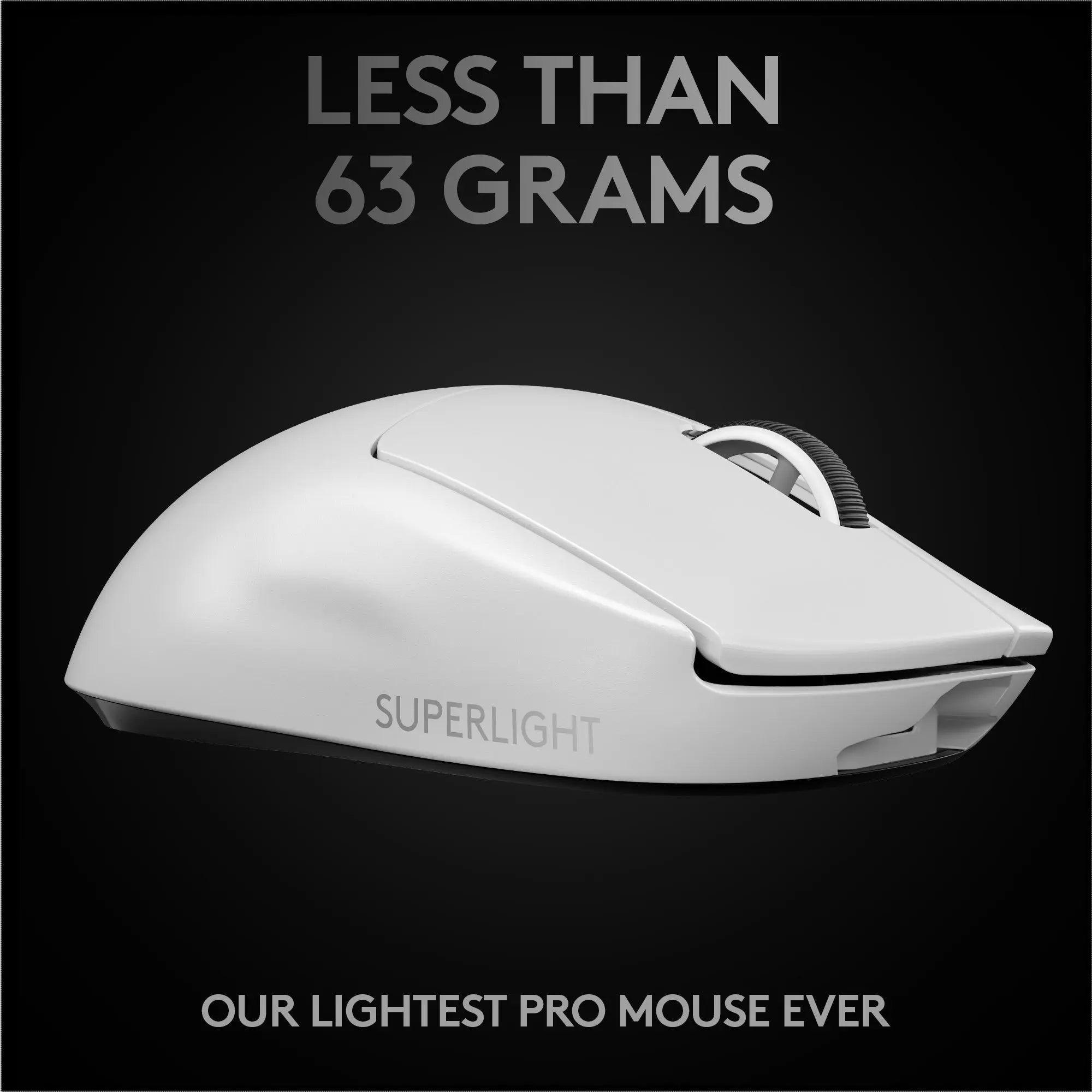 Refurbished - Logitech - PRO X SUPERLIGHT Lightweight Wireless Optical Gaming Mouse with HERO 25K Sensor - White LogitechBullseye Deals