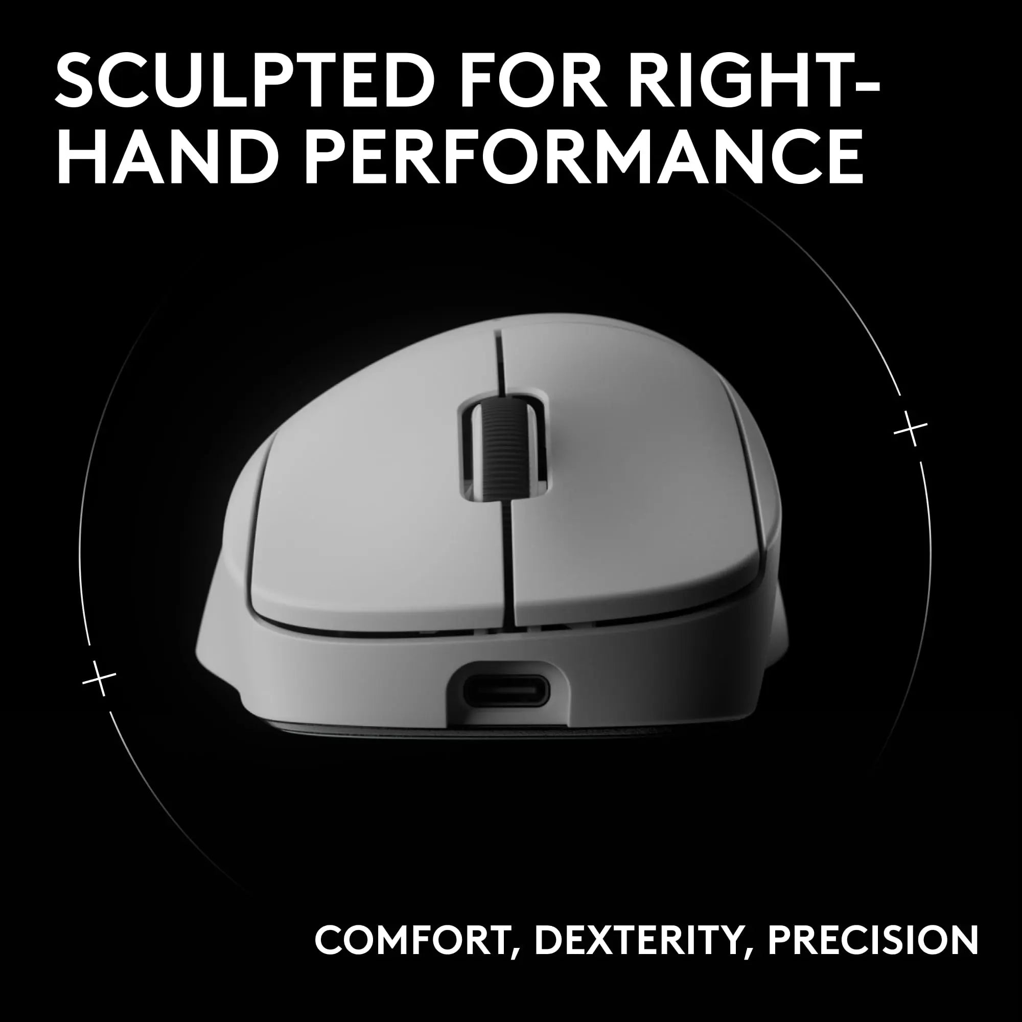 Refurbished - Logitech PRO X Superlight 2 DEX Lightweight Wireless Optical Gaming Mouse - 910-007363 LogitechBullseye Deals