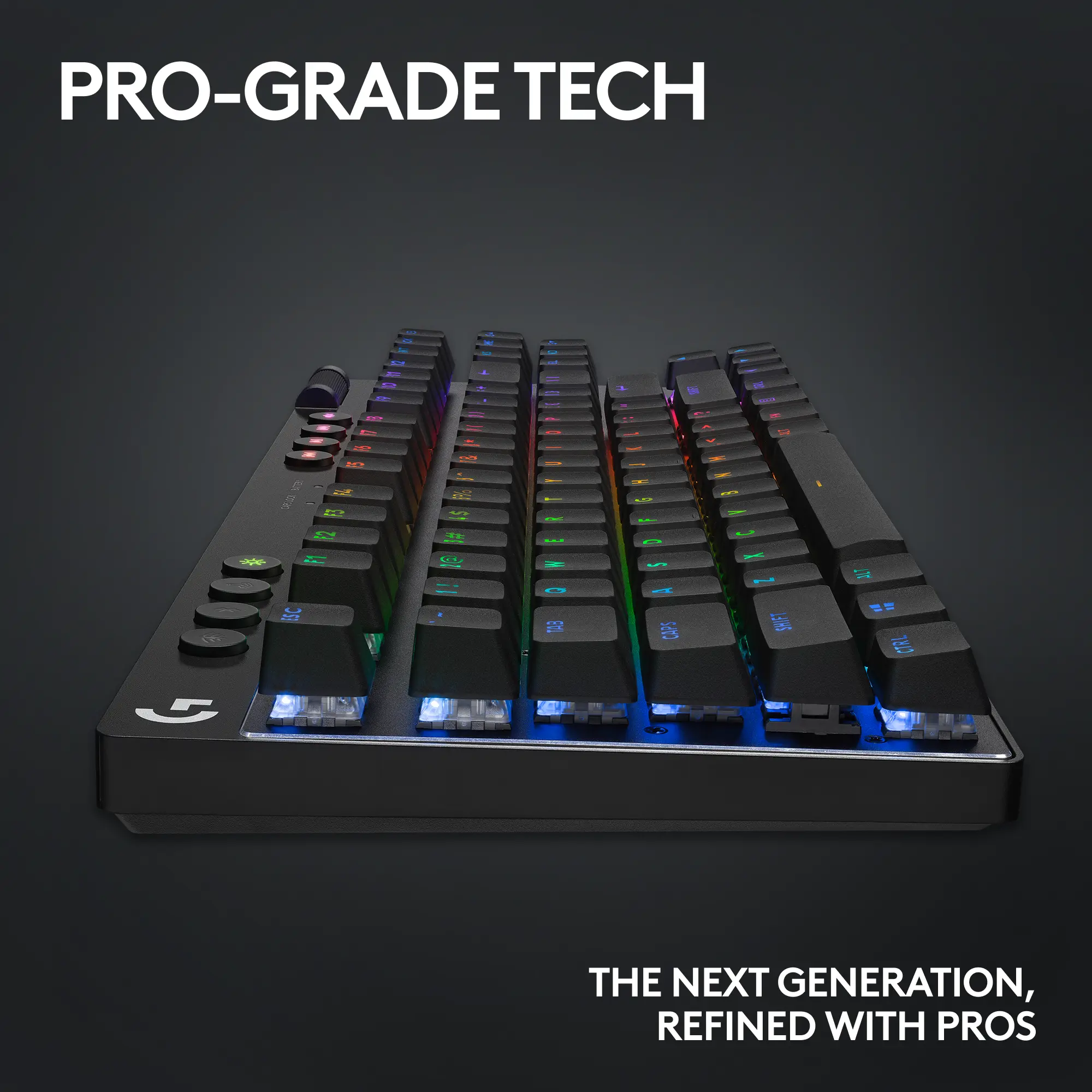 Refurbished - Logitech - PRO X TKL LIGHTSPEED Wireless Mechanical Tactile Switch Gaming Keyboard LogitechBullseye Deals