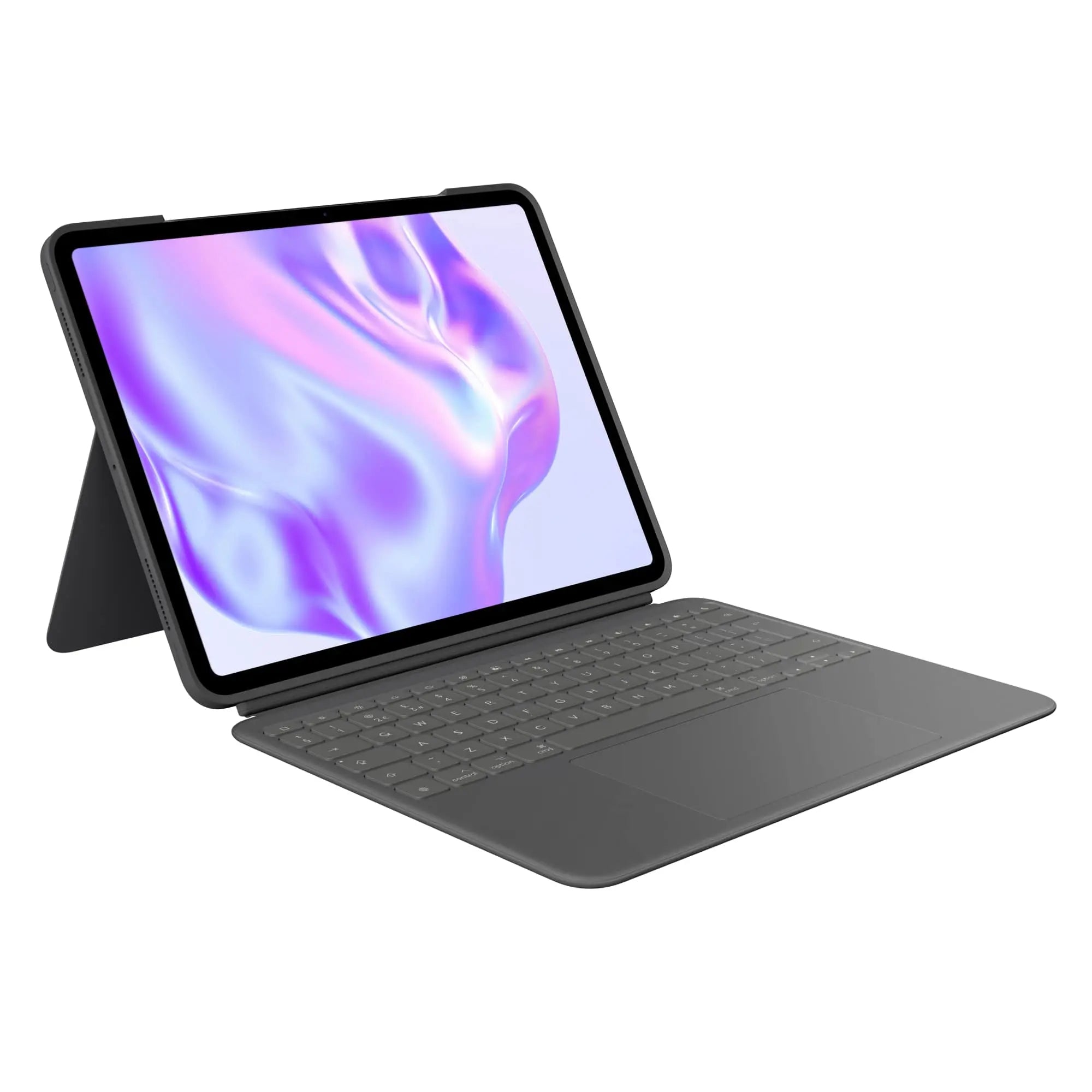 Refurbished - Logitech -iPad Pro 13-inch Keyboard Case with Detachable Keyboard and Trackpad - Graphite LogitechBullseye Deals