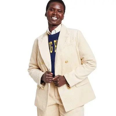 Rowing Blazers Women's Button Up Corduroy Jacket Rowing Blazers x TargetBullseye Deals