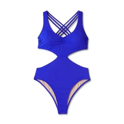 Shade & Shore Women's Braided Strap Detail Monokini Swimsuit Shade & ShoreBullseye Deals