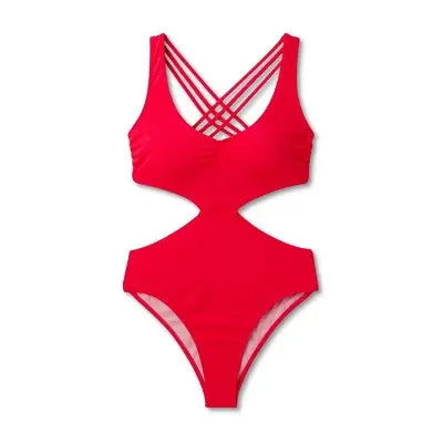 Shade & Shore Women's Braided Strap Detail Monokini Swimsuit Shade & ShoreBullseye Deals