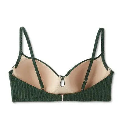 Shade & Shore Women's Tie-Front Bikini Top Swimwear Cutout Swimsuit Shade & ShoreBullseye Deals