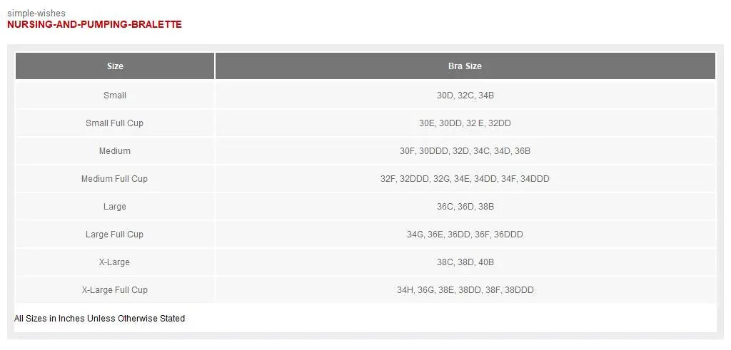 Simple Wishes Women's All-in-One SuperMom Nursing and Pumping Bralette Simple WishesBullseye Deals