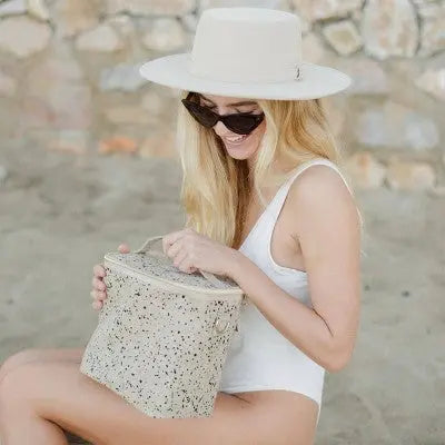 SoYoung Lunch Bag Linen Messenger Removable Insulated Insert SoYoungBullseye Deals