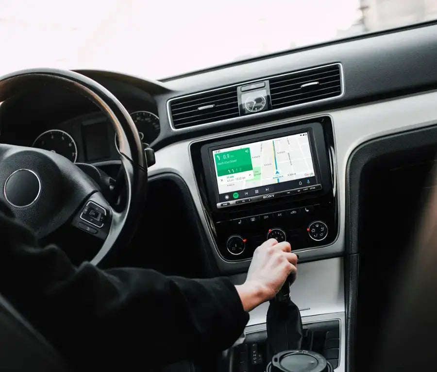 Sony 6.95" Android Auto and Apple CarPlay Bluetooth Digitial Media Receiver SonyBullseye Deals