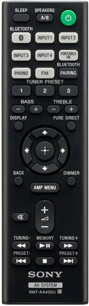 Sony Sony STR-DH190 Stereo Receiver with Phono Input and Bluetooth