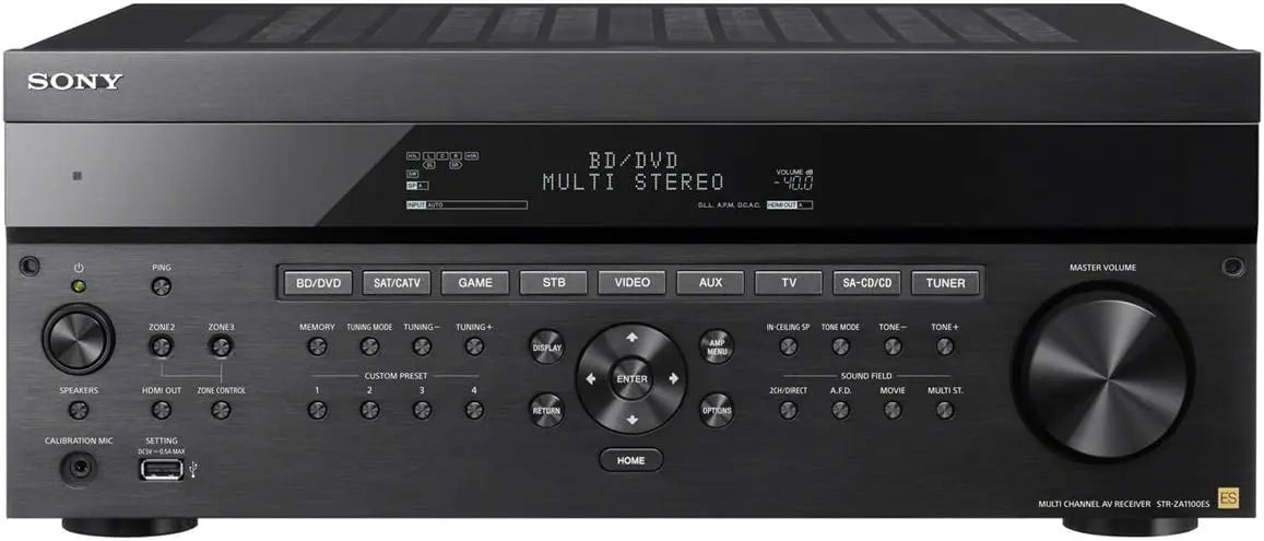 Sony STR-ZA1100ES 7.2 Channel 4K AV Receiver,  5 HDMI Inputs Dolby Atmos DTS:X SonyBullseye Deals
